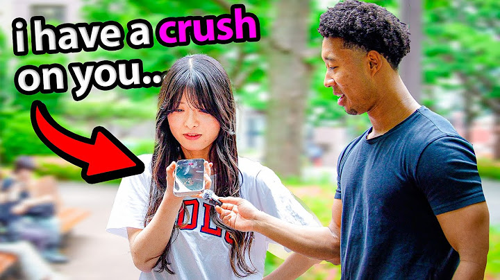 Asking Strangers in Japan to Confess to Their CRUSH