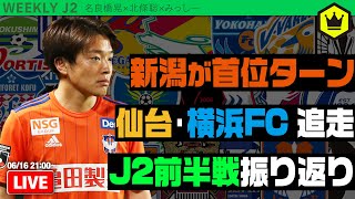 J2前半戦総括SP｜#週刊J2 2022.06.16