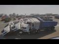 How Many Mercedes Vito Can a Stone-Loaded 4 Axle Truck Destroy? 💥