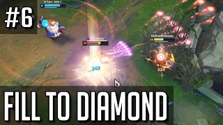 League of Legends but I Fill to Diamond until I win a game