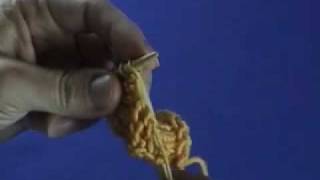 How to Purl through the backloop