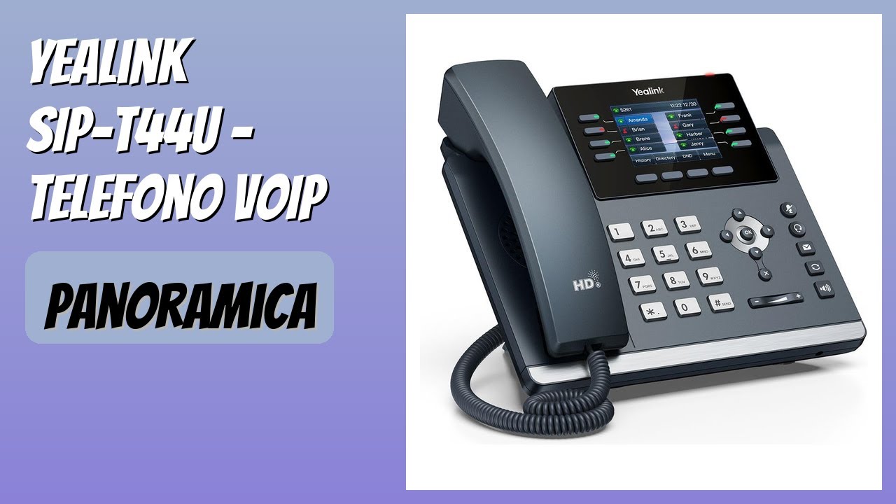 RECENSIONE (2025) : Yealink SIP-T44U - Telefono VoIP. DETTAGLI