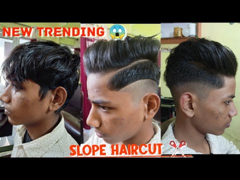 Slope Haircut // Fancy Hair cutting // Fade Hair cutting / Hair Cutting boy  // Trending haircut 2022 - YouTube
