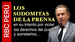 #EnVivo LOS SODOMITAS DE LA PRENSA EN SU INTENTO POR VIOLAR LOS DERECHOS DEL PUEBLO Y SOMETERLOS.