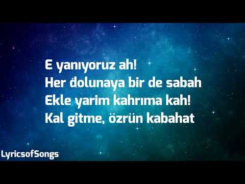 Yanıyoruz - Burak King (Sözleri/Lyrics)