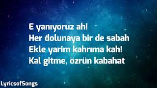 Yanıyoruz - Burak King (Sözleri/Lyrics)