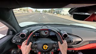 POV: Ferrari F8 Equipped with a Complete FI Exhaust...