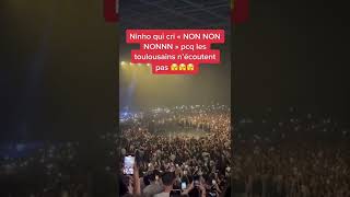 Ninho s’énerve en concert 😡 #shorts #concert