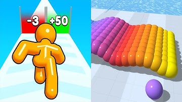 Tall Man Run VS Canvas Run - All Levels SpeedRun Gameplay Android iOS Ep 7