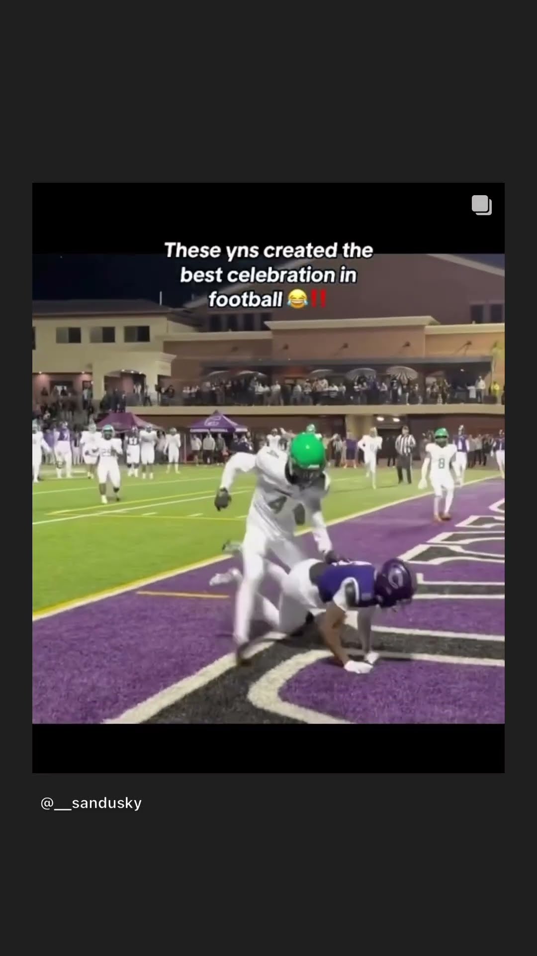 Best celebration in football #hoodnews #football #celebration