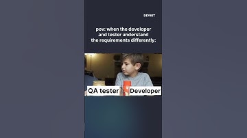 When the developer and tester understand the requirements differently 😂 #motivation #coding #funny