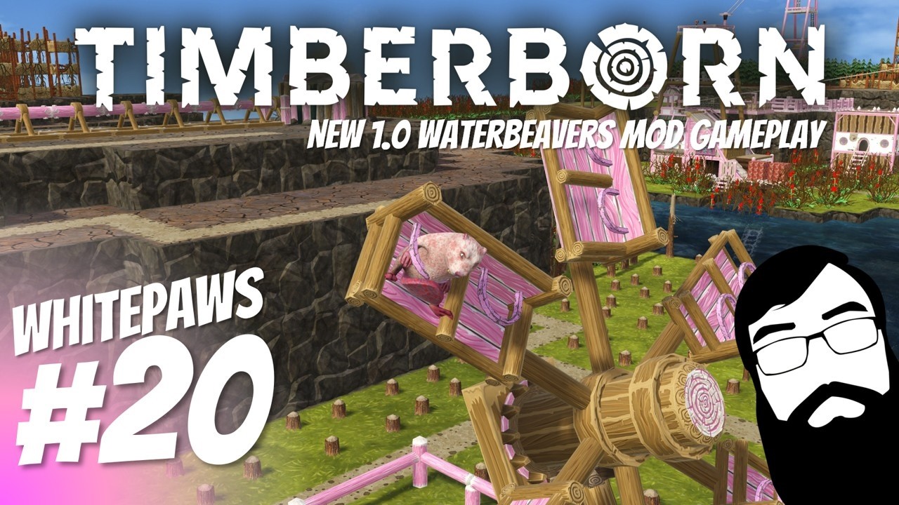 Time for the SPIN CYCLE! Timberborn Waterbeavers 1.0 Episode 20