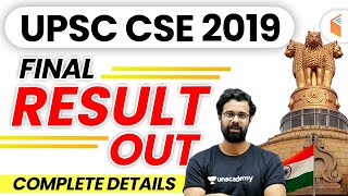 UPSC CSE 2019 Result Announced | UPSC Civil Services Final Result 2019 | Full Details by Bhunesh Sir
