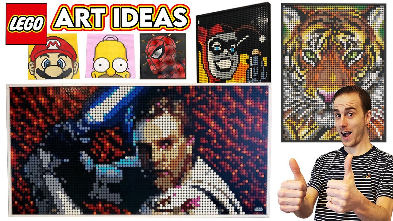 AMAZING LEGO ART IDEAS! 