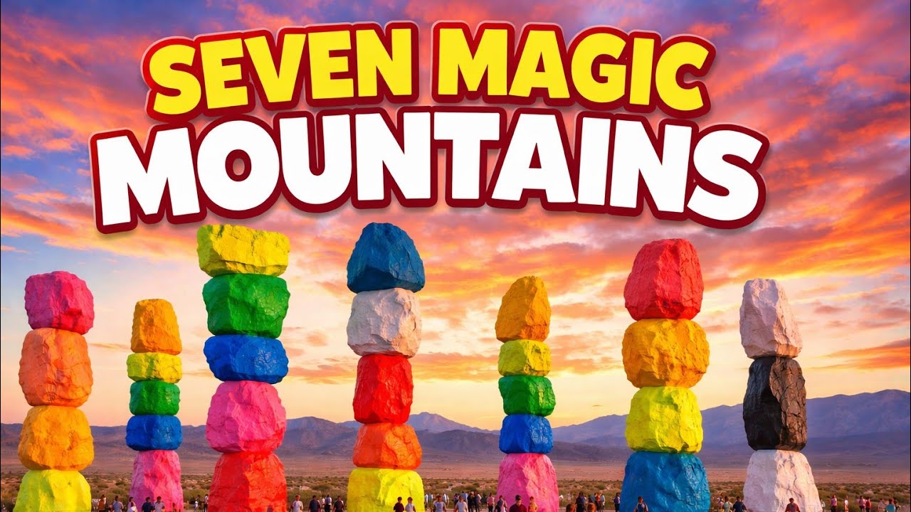 I Found This Colorful Art Monument in the Nevada Desert