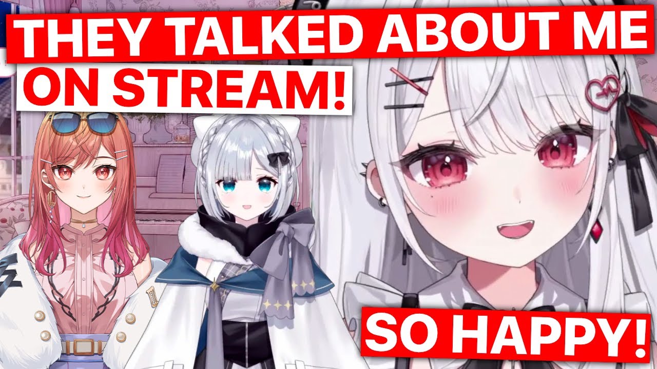 Rica So Happy Ririka & Sumire Talked About Her On Stream (Hanamiya Rica) [Eng Subs]
