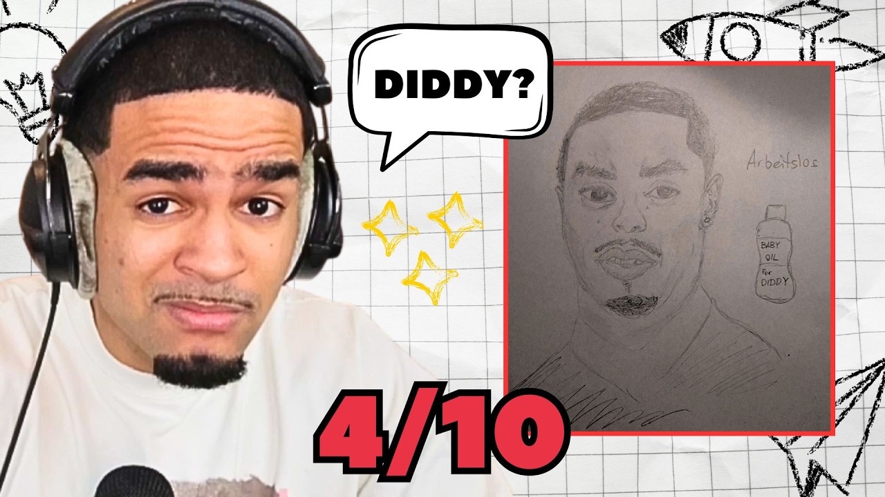 Meine Zuschauer zeichnen ihren Lieblings-CELEBRITY 😱😭 ***Distanz****