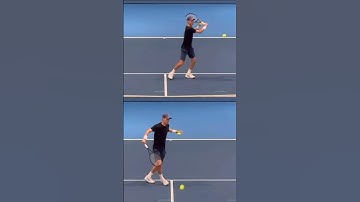 I Found The Perfect Backhand Volley #tennis #volley #tennistechnique #tennistips