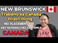 Trabaho sa canada  direct hiring  no placement fee jobsincanada buhaycanada jobseekers