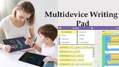 Live Online Coding Class 19 (Multidevice Writing Pad in Applab-Part 1)