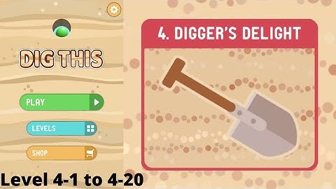 Dig This! | Gameplay | Digger