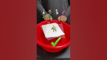 TRY TO GUESS HOW MANY TISSUE PAPER IT TOOKS!#comedyeffect  #satisfying #asmr #asmrsounds