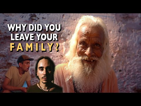 Asking a Hindu Monk Challenging Questions