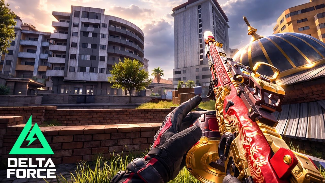 Delta force mobile C1-19 LOADOUT Speed Movement Gameplay