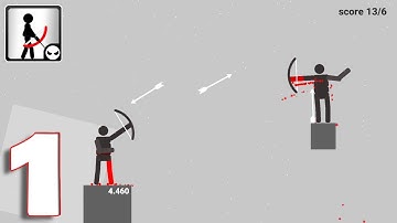 Stickman Archer - Gameplay Walkthrough Part 1 (iOS, Android)