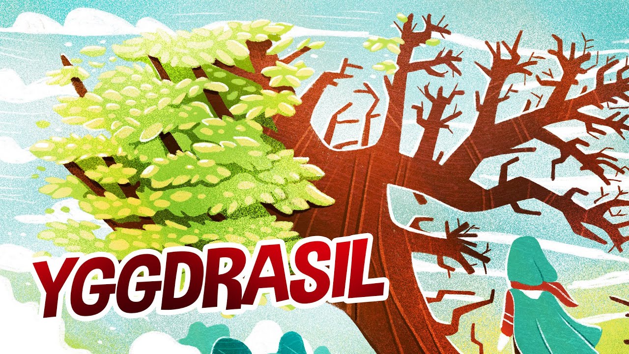 Yggdrasil | Illustration of Scandinavian Mythology | #MobyArt