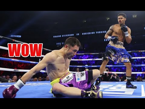 Shakur Stevenson vs Shuichiro Yoshino POST FIGHT REACTION