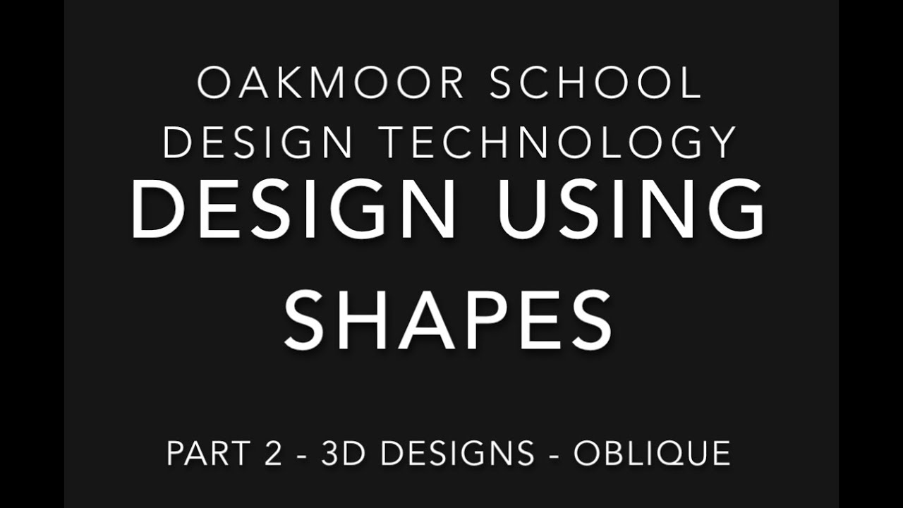 Design Using Shapes Part 2 - YouTube