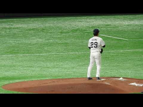 2021/11/23東京ドーム日本シリーズ第３戦　小川泰弘ピッチング　ヤクルトvsオリックス