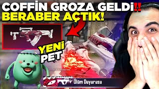 COFFİN'İN SİLAHI OYUNA GELDİ!!  BERABER FULLEDİK!! YENİ PET AŞIRI TATLI!! | PUBG MOBILE