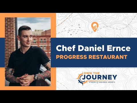 In this episode of Own the Journey, we sit down at the beautiful restaurant, Progress, with owner and head chef Daniel Ernce. Chef Daniel’s experiences apply...