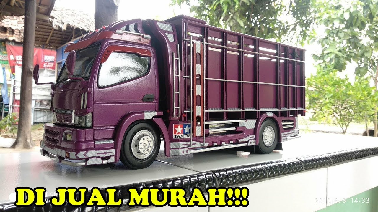 Jual Miniatur  Truk  Canter  Kayu  Murah YouTube