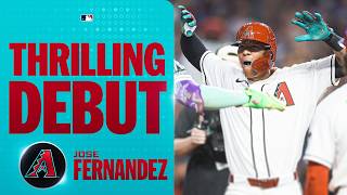 A Thrilling Debut For Diamondbacks Rookie Jose Fernandez (2 Late Homers) 😱
