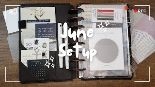 June Planner Setup | Mixing Jane’s Agenda, Cloth & Paper & 8Lotus Sub Box Favorites