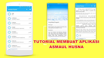 Tutorial Membuat Aplikasi Asmaul Husna (Lengkap dengan Amalan) dengan Android Studio