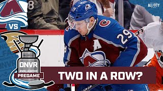 MacKinnon and the Colorado Avalanche look to carry momentum against the Anaheim Ducks