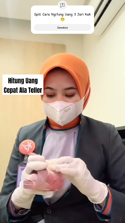 Great Skills Counting Money🔥 #bank #bankbri #teller #greatskills #hitungcepat #viral #trending #fyp