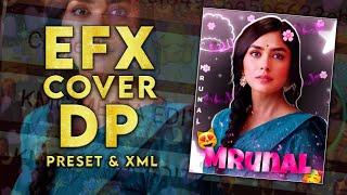 New Efx Cover DP Editing || @AlightMotion @KMCMEDIAEditz screenshot 5