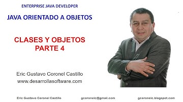 #UDEMY - #JAVA ORIENTADO A OBJETOS - CLASES Y OBJETOS - PARTE 4