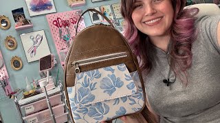 Cutting the Bebe Mini Backpack by Sew Many Creations
