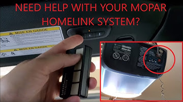 New Jeep Garage Door Opener Program Made Easy - Gladiator Wrangler Cherokee Grand Cherokee How To