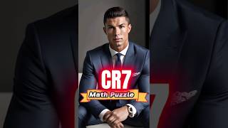 Cristiano Ronaldo Has A Math Challenge For You!