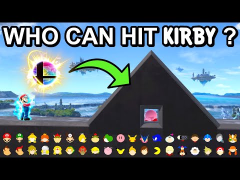 Who Can Hit Kirby OUT Of The Triangle With A Final Smash ? - Super Smash Bros. Ultimate