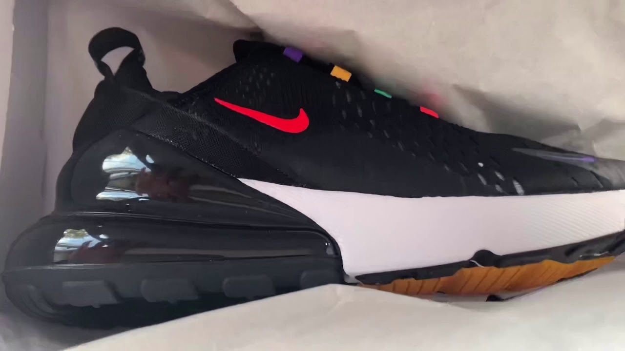 air max 270 rainbow black