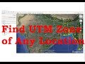 Finding utm zone of any place