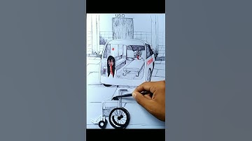 pop up ambulance berhantu | ghost ambulance #shorts #halloween
